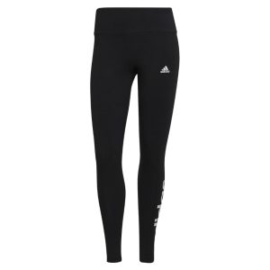 Adidas Loungewear Essentials High-Waisted Logo  Black/White